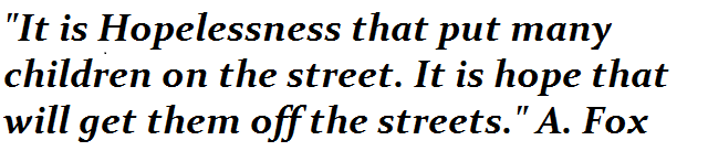The Homeless Hopeful: Homeless Youth Can Overcome!